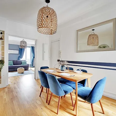 شقة Comfortable 1br 4p - Champs Elysees باريس