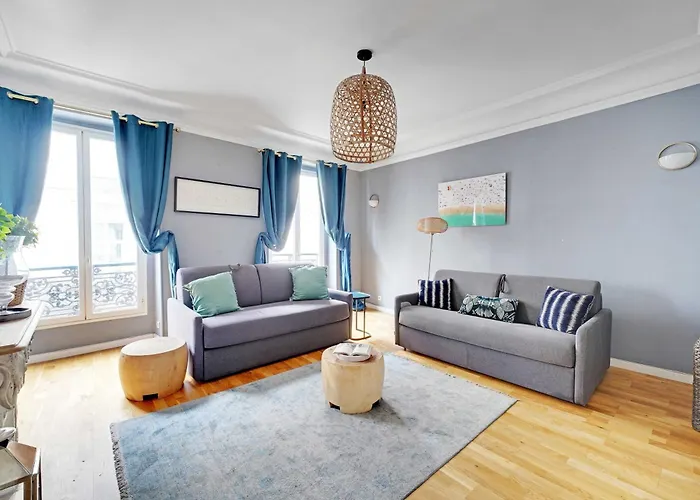 Appartement Comfortable 1br 4p - Champs Elysees *